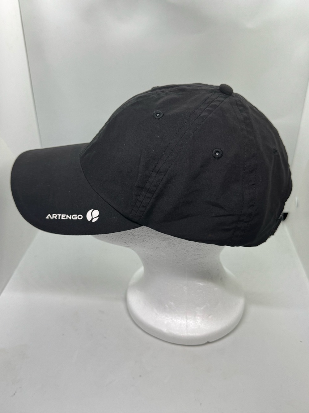 Artengo Equarea Black Adjustable Tennis Running Athletic Cap Hat OSFM